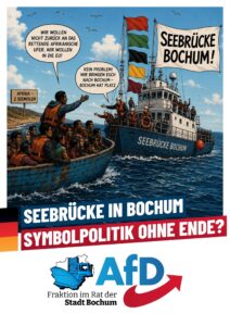 Mehr über den Artikel erfahren Antrag Einstellung Seebrücke (Rat, 18.6.2025)